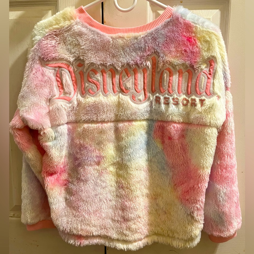 Kids Womens Disney Rainbow Tie-dye Fluffy Spirit Jersey